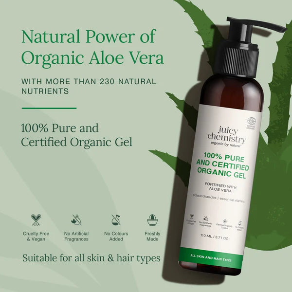 Nature's Soothing Miracle: Fresh Aloe Vera Gel