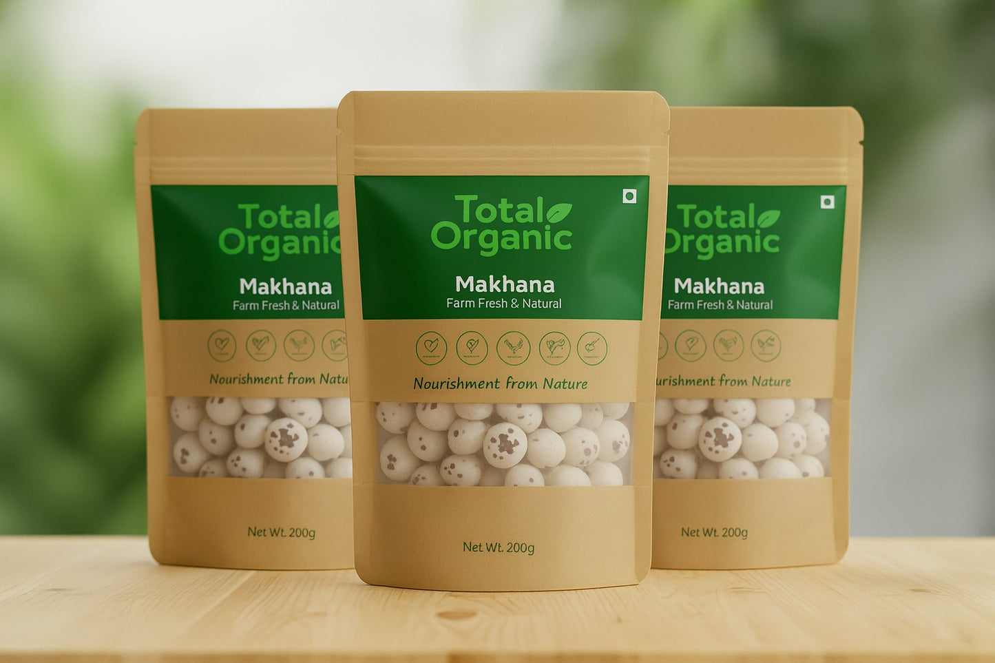 Total Organic Fox-Nuts (Makhana)