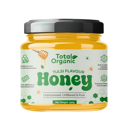 Total Organic Tulsi Honey