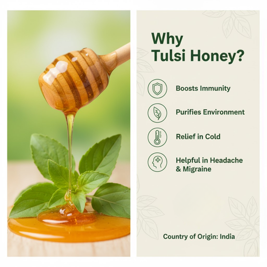 Total Organic Tulsi Honey
